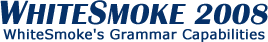 editing grammar errors with WhiteSmoke WhiteSmoke grammar capabilities