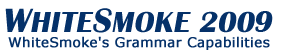 editing grammar errors with WhiteSmoke WhiteSmoke grammar capabilities