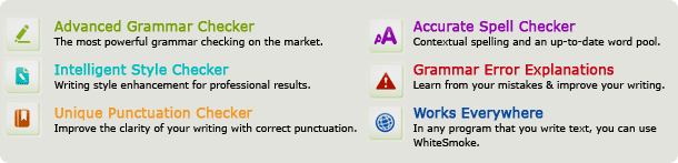 middle Whitesmoke 2009 Launched - FREE dictionary + FREE online tutorial + FREE templates!