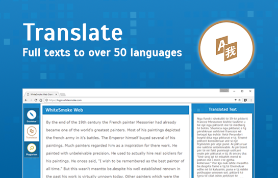 Translator for over 50 languages